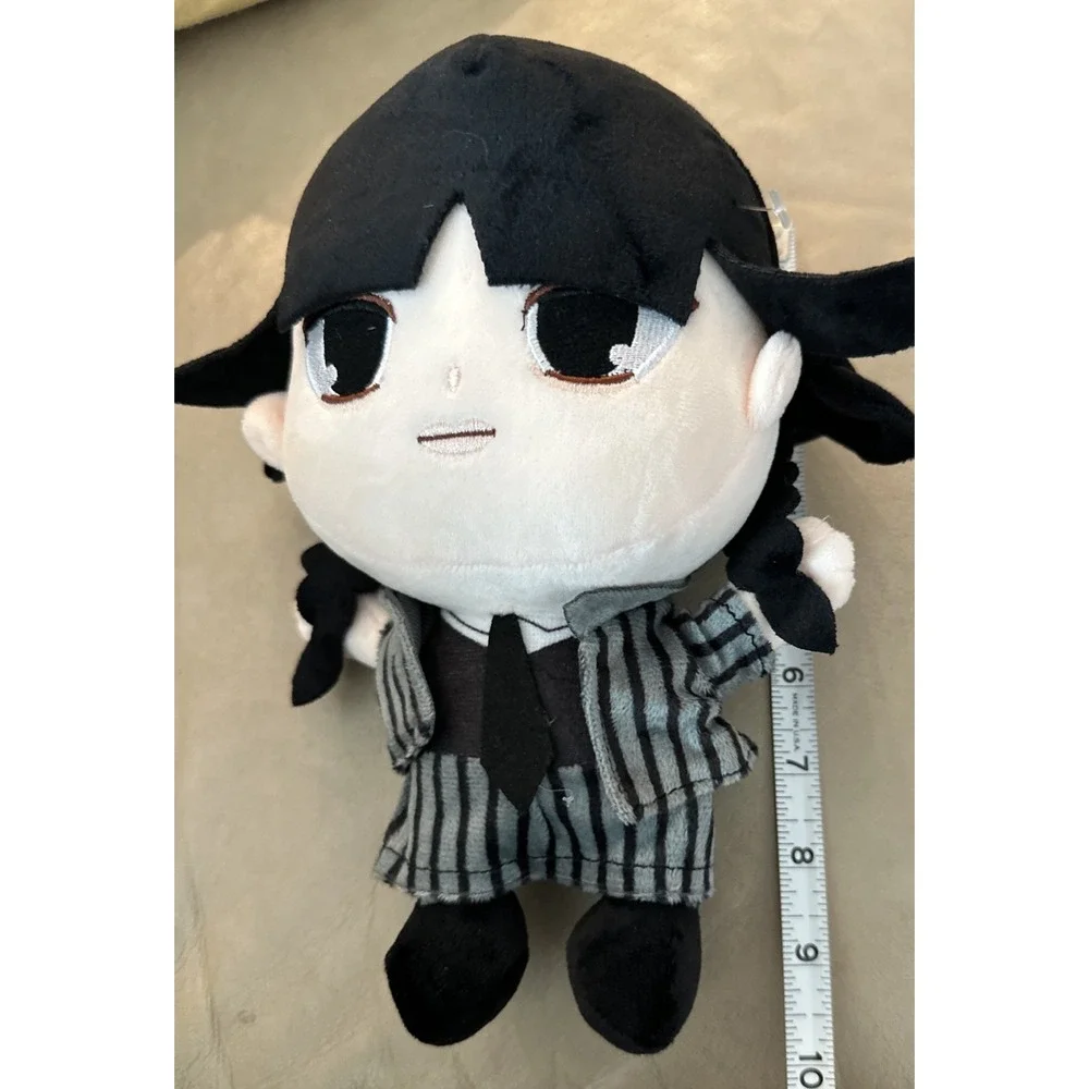 WEDNESDAY ADDAMS PLUSH ADDAMS FAMILY 9'' Inch Figure ‎ !!!